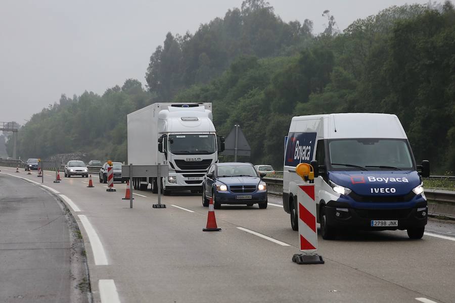Segundo día de obras en la &#039;Y&#039;