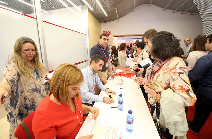 El PSOE asturiano elige a sus representantes en el Congreso Federal