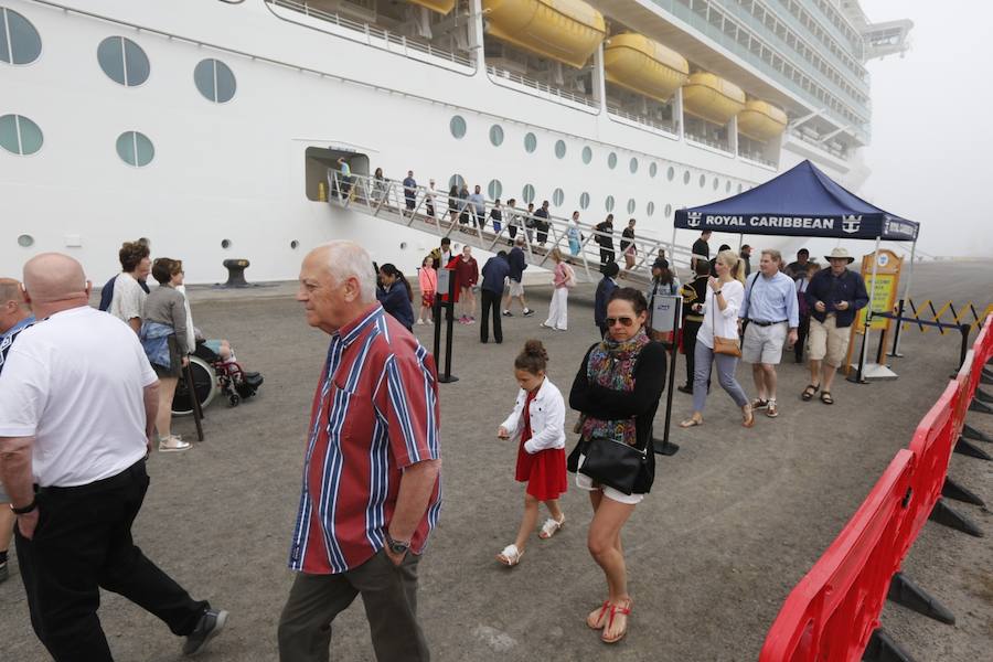 Los cruceros toman Gijón