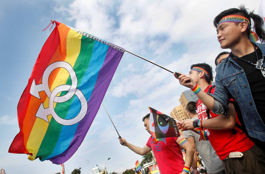 Taiwán, primer país asiático que aprueba el matrimonio gay