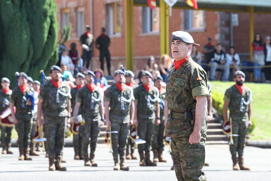 Parada militar en Cabo Noval