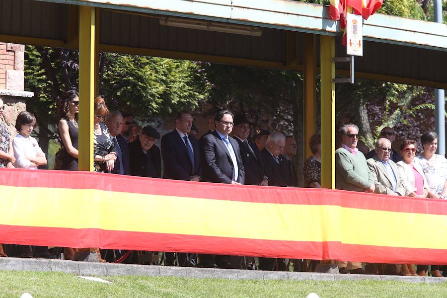 Parada militar en Cabo Noval