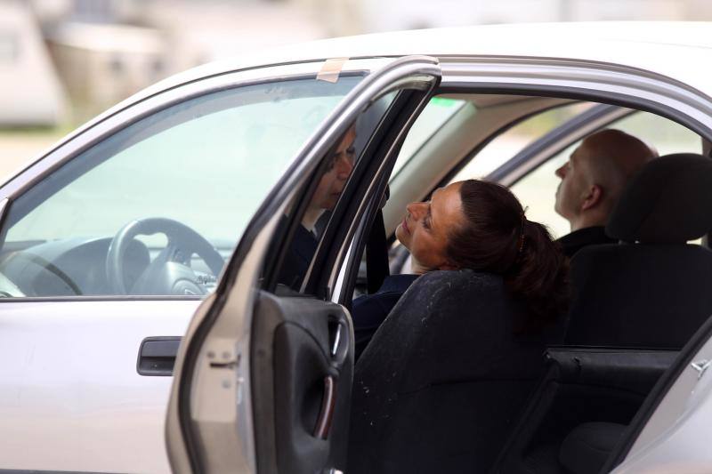 Simulacro de accidente con víctimas en Vegadeo