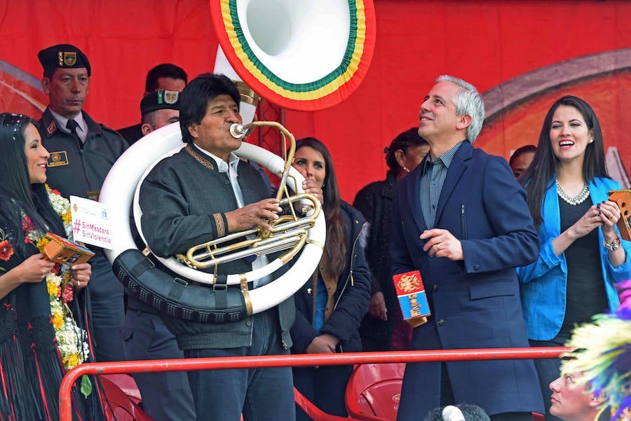 Así se vive la fiesta del Señor del Gran Poder de Bolivia