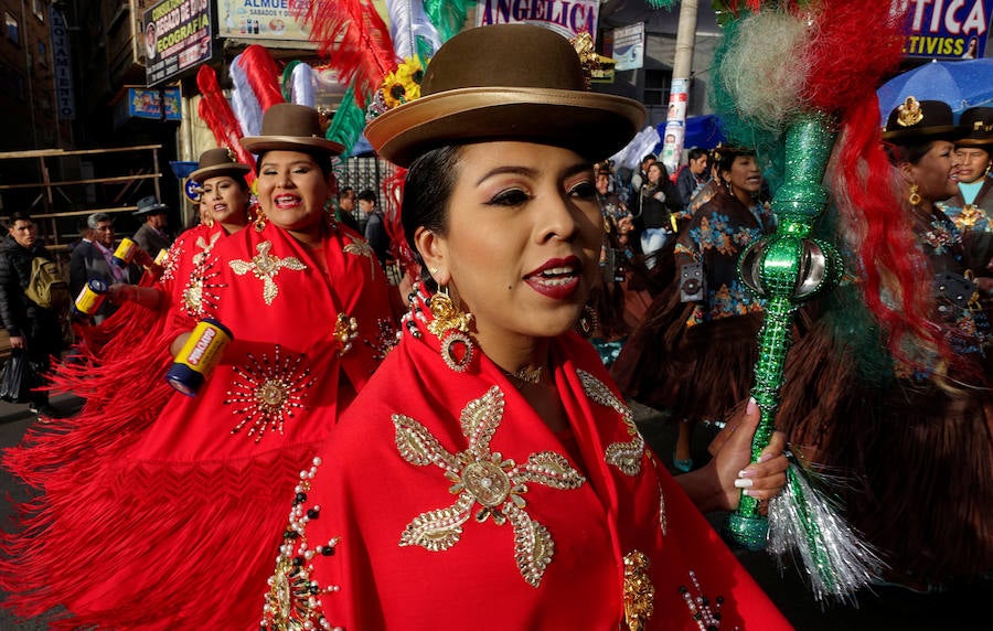 Así se vive la fiesta del Señor del Gran Poder de Bolivia