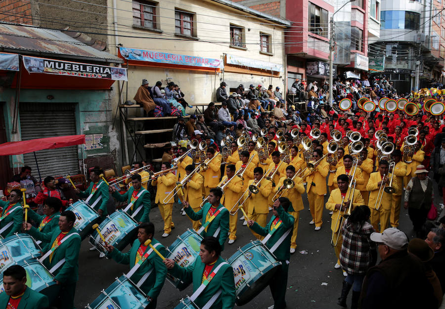 Así se vive la fiesta del Señor del Gran Poder de Bolivia