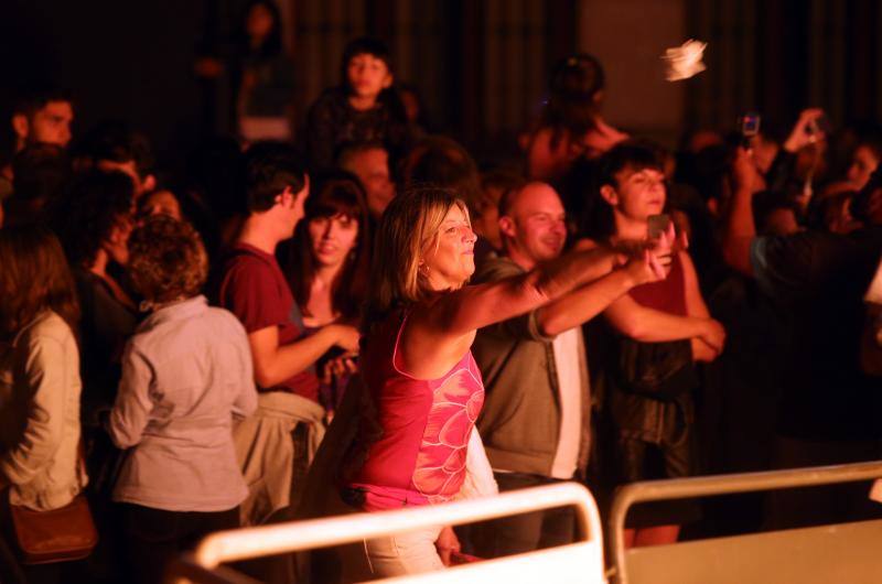 Hoguera de San Juan en Oviedo