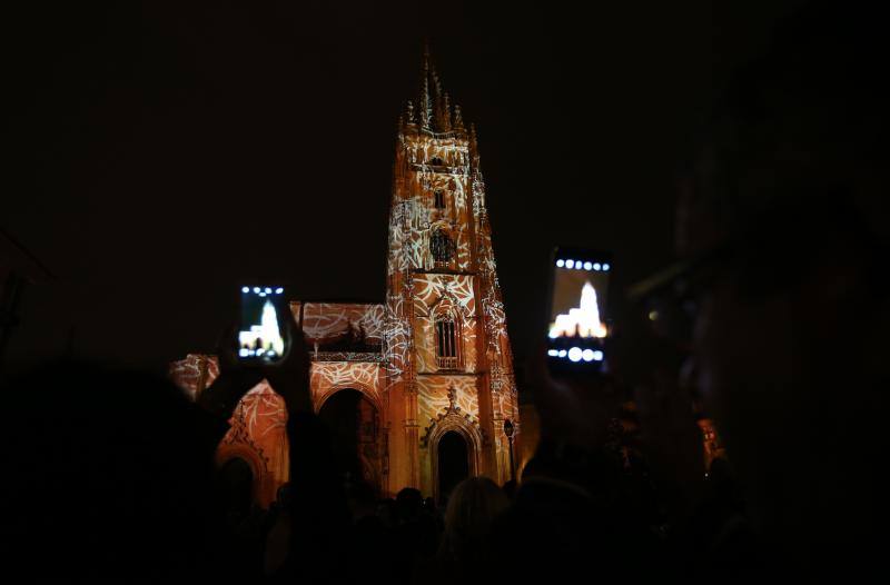 Hoguera de San Juan en Oviedo