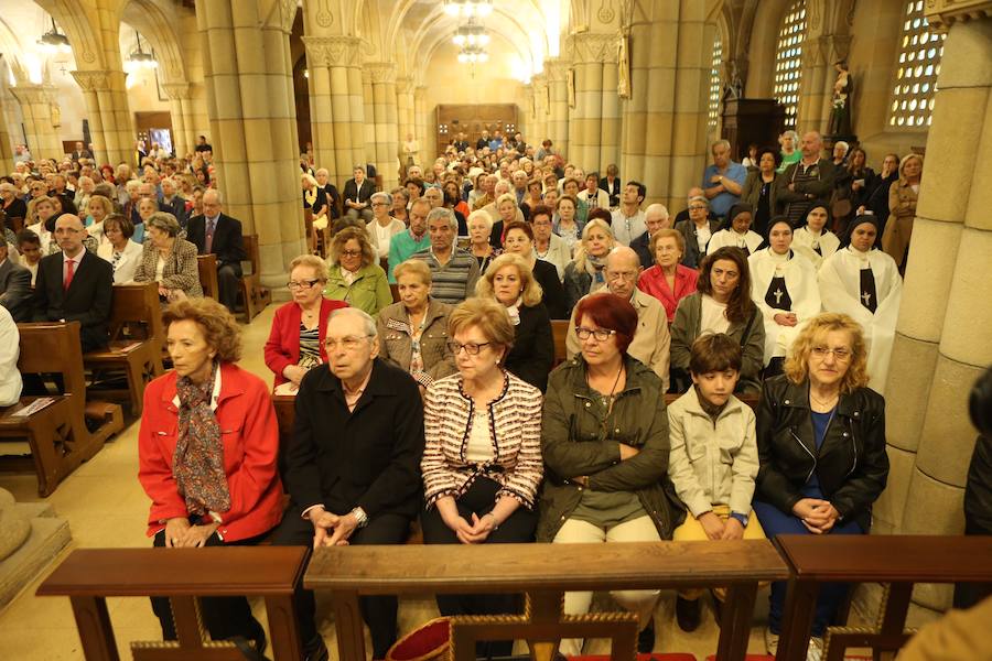 Bendición de las aguas en Gijón en San Pedro