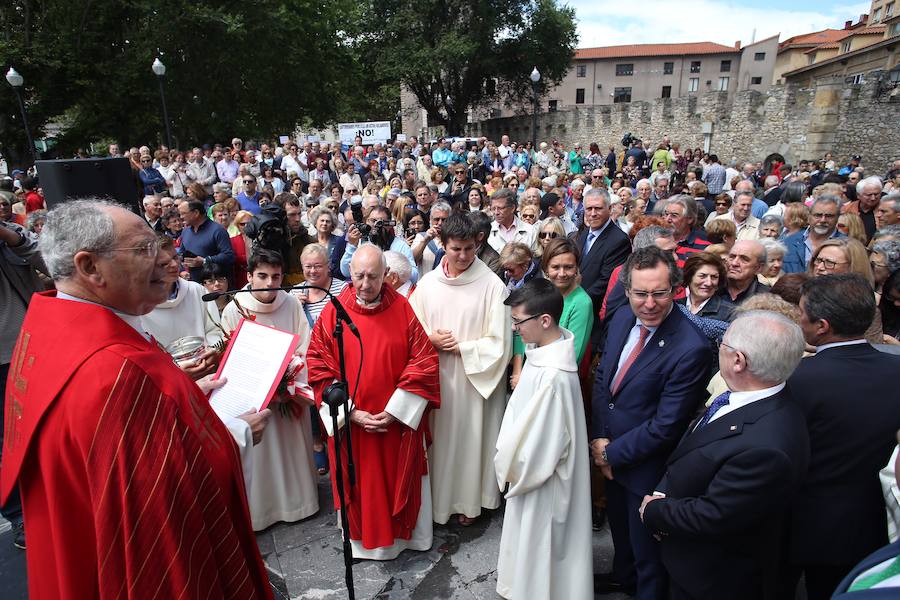 Bendición de las aguas en Gijón en San Pedro