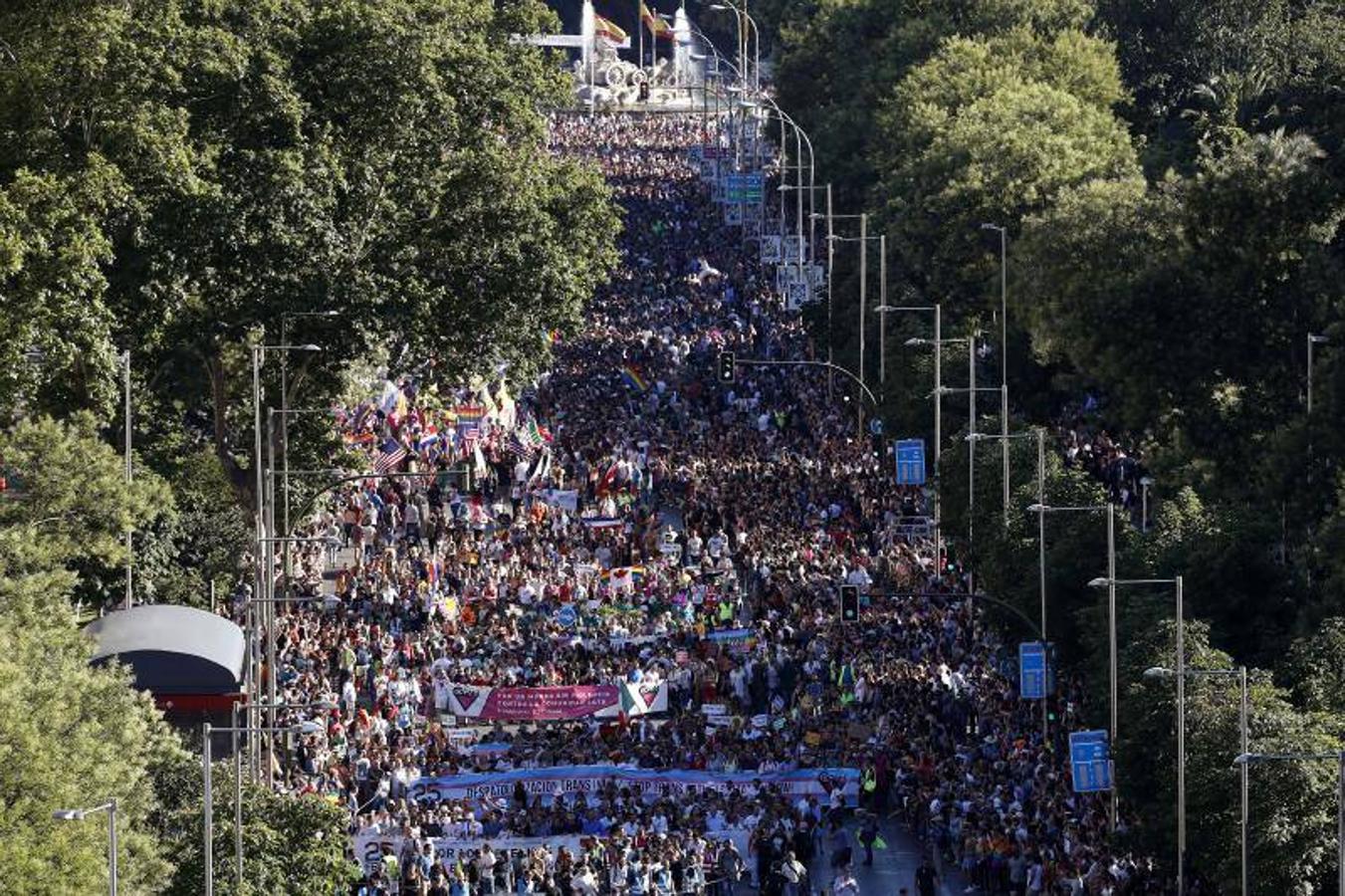 Las mejores imágenes de la fiesta del Orgullo Gay 2017 de Madrid