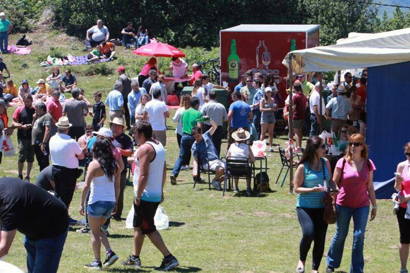 Fiesta del Corderu en Llagüezos