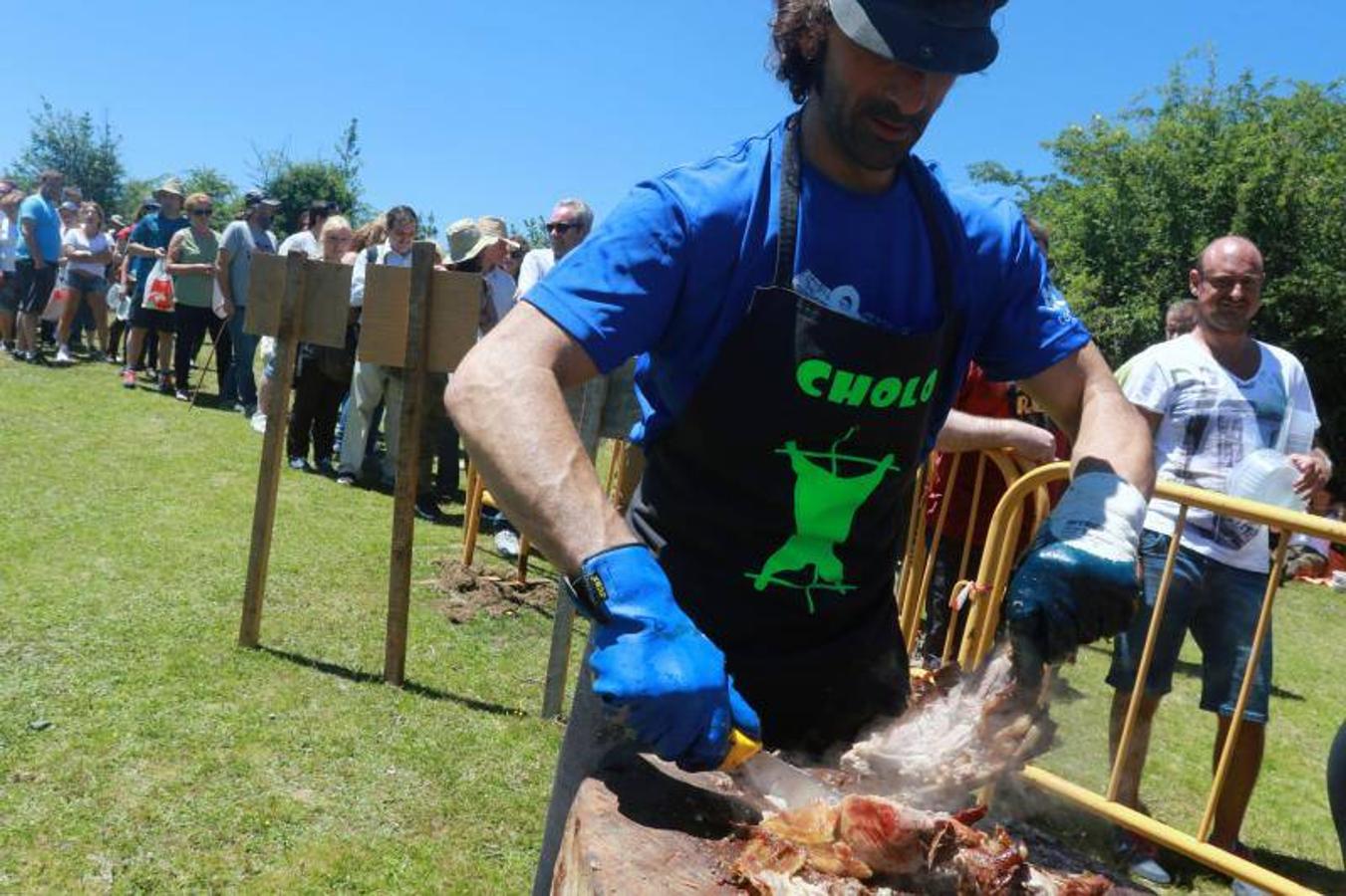 Fiesta del Corderu en Llagüezos