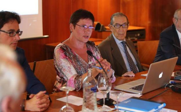 Raúl González Huergo y Mariola Villarón, durante su participación en los cursos de La Granda.