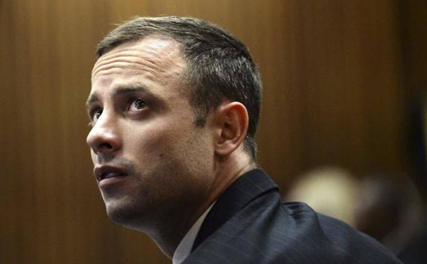 Pistorius, en un juzgado. 