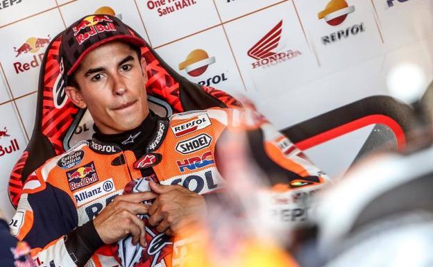 Marc Márquez, en la República Checa. 