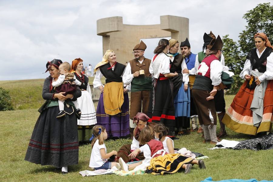 Jira campestre en el Cerro para celebrar el Día d&#039;Asturies