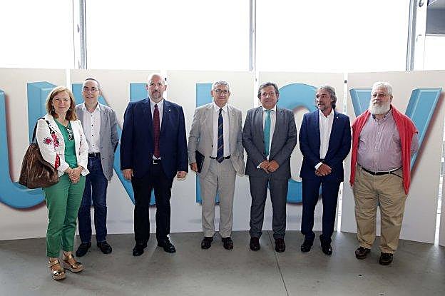 Eugenia Suárez, Juan José del Coz, Francisco José Borge, Santiago García Granda, Luis Miguel Torres, José Ramón Obeso y Marco de la Rasilla.