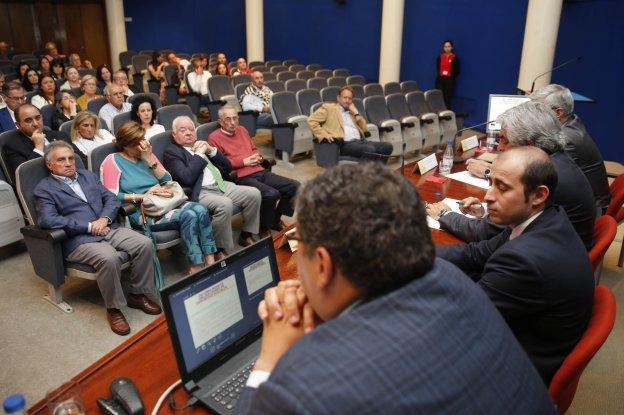 Un momento de la jornada de los graduados sociales. :: DAMIÁN ARIENZA