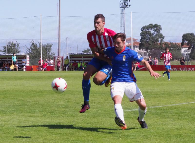 Sporting B 1 - 0 Oviedo B, en imágenes