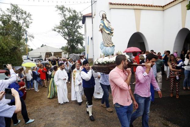 Procesión de la Virgen de la Asunción. 