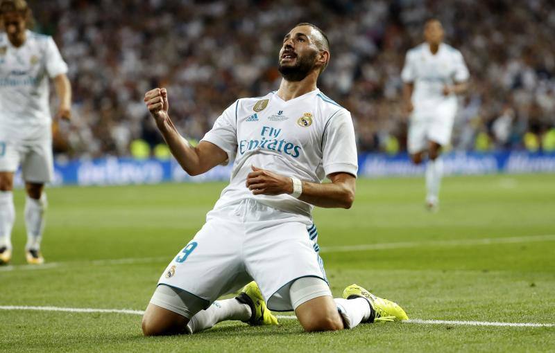 Las mejores imágenes del Real Madrid-Barcelona, vuelta de la Supercopa de España en el Santiago Bernabéu