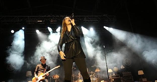 Concierto de La Oreja de Van Gogh en Poniente durante la Semana Grande. 