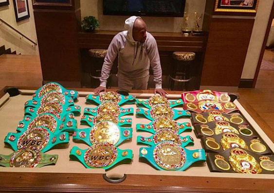 Floyd Mayweather, en imágenes