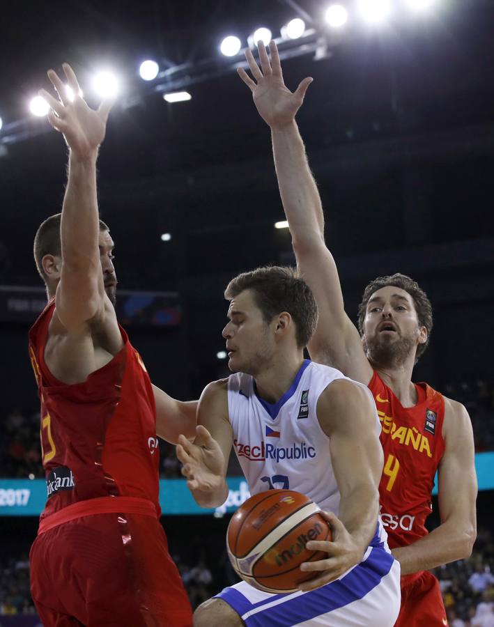 España ha pasado por encima de la República Checa en el segundo partido del Eurobasket. 