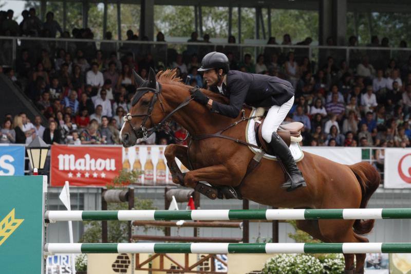 Triunfo del australiano Rowan Willis en la prueba grande del Concurso Hípico de Las Mestas