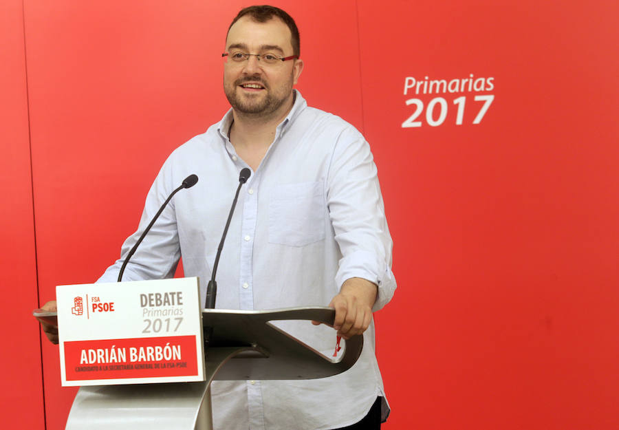 Adrián Barbón y José María Pérez contraponen sus programas para optar a la Secretaría General del PSOE asturiano