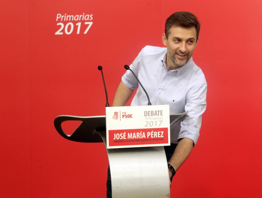 Adrián Barbón y José María Pérez contraponen sus programas para optar a la Secretaría General del PSOE asturiano