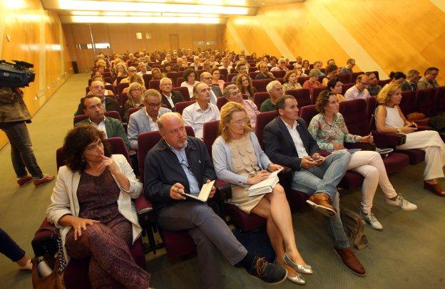 Directores de Secundaria, en el encuentro con los responsables de la Consejería de Educación sobre el inicio del curso. 