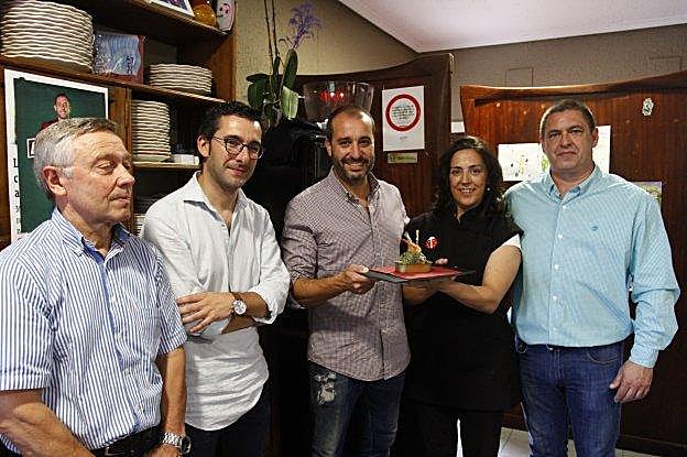José Manuel 'Roxín', Manuel Campa, Gonzalo Rodríguez, Pilar Meana y Miguel Garrido. 