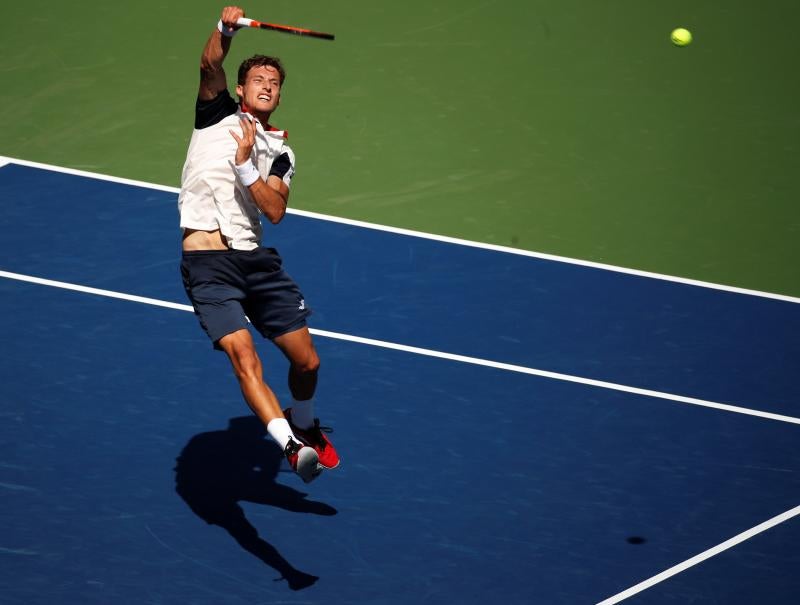 El gijonés, duodécimo cabeza de serie, debutará en la penúltima ronda del Grand Slam contra el vencedor del encuentro entre el estadounidense Sam Querrey y el surafricano Kevin Anderson