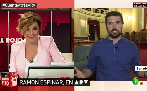 El 'zasca' de Cristina Pardo a Ramón Espinar