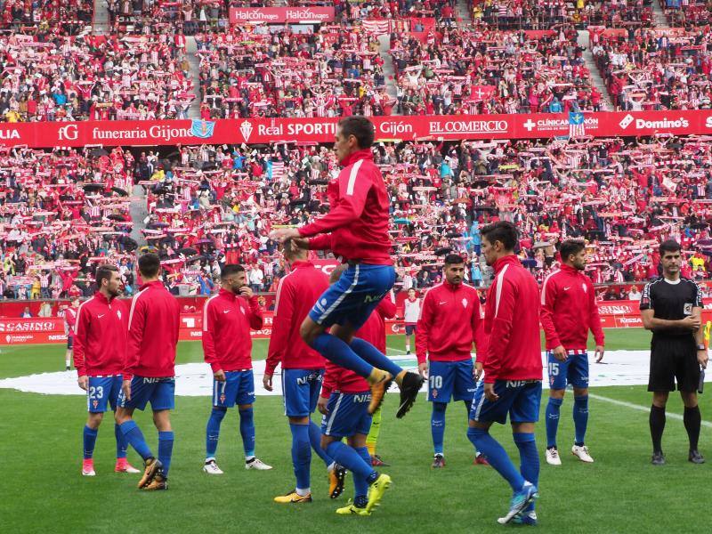 Las imágenes del derbi asturiano, Sporting - Oviedo