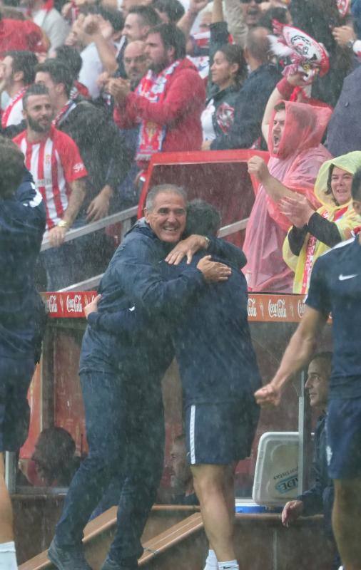 Las imágenes del derbi asturiano, Sporting - Oviedo