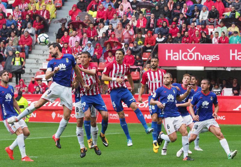 Las imágenes del derbi asturiano, Sporting - Oviedo