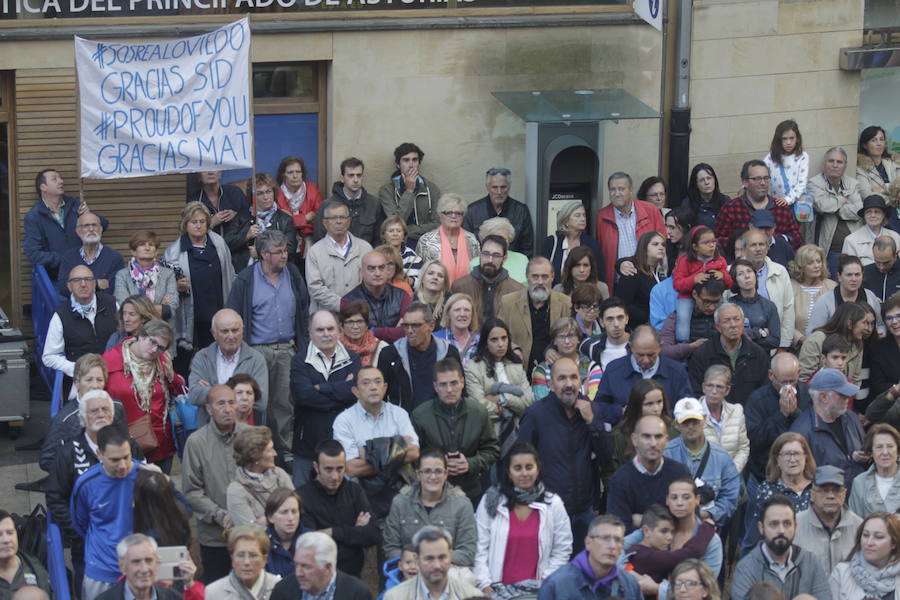 El periodista británico dedica su intervención a Oviedo, la gente y el fútbol del Tartiere