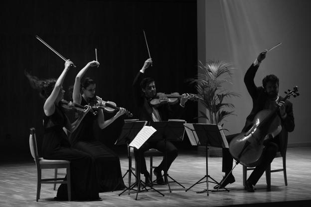 Alumnos de la Escuela Reina Sofía. 