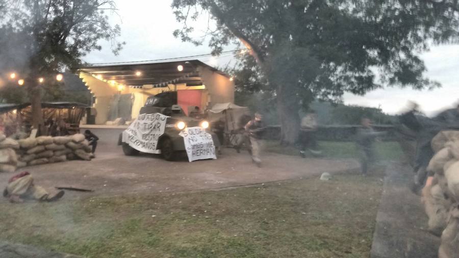 También tuvo lugar la actuación del cantante Rodrigo Cuevas