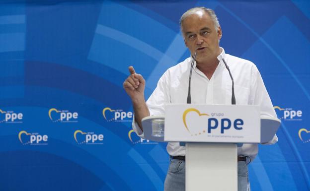 El portavoz del Grupo Parlamentario Europeo, Esteban Gónzalez Pons. 