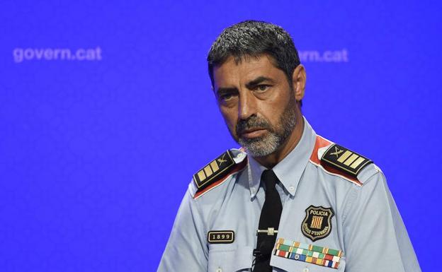 El mayor de los Mossos, Josep Lluis Trapero.