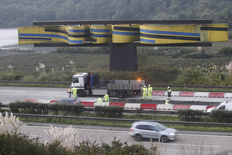 Primera jornada de obras en la autopista &#039;Y&#039;