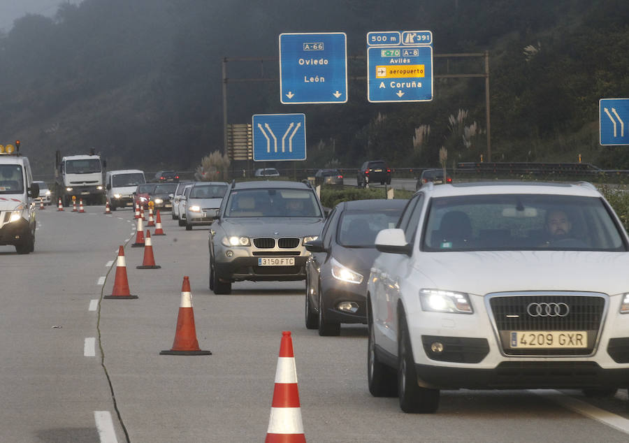 Primera jornada de obras en la autopista &#039;Y&#039;