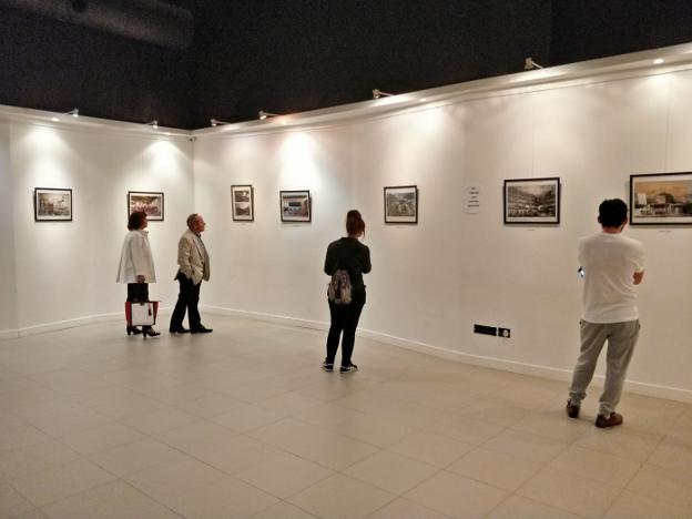 Fotografías de la exposición 'El No-Lugar'. 