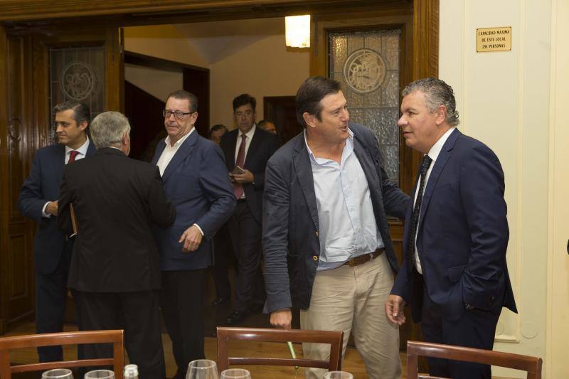 Javier Vega de Seoane, en el Fórum EL COMERCIO