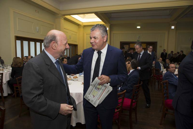 Javier Vega de Seoane, en el Fórum EL COMERCIO