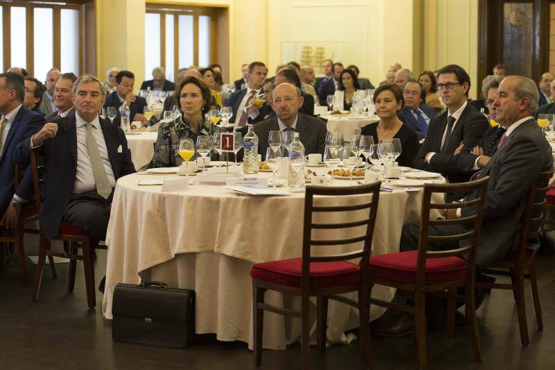 Javier Vega de Seoane, en el Fórum EL COMERCIO